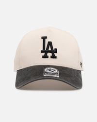 47 Brand Los Angeles Dodgers 'Washed Black Visor' 47 Offside Snapback Natural