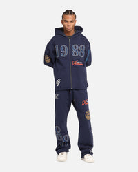 Honor The Gift 1988 Full Zip Hoodie Navy