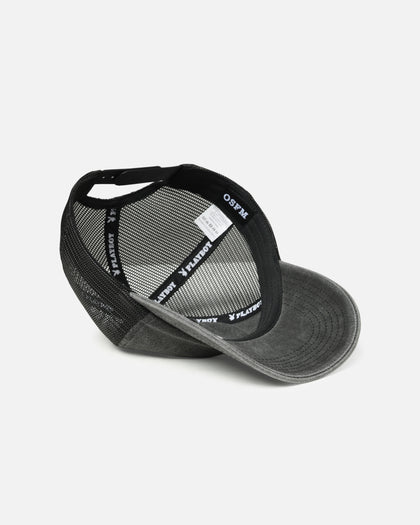 Playboy Vintage Logo Patch Trucker Snapback Black