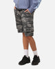 XXIII Torrent Cargo Shorts Washed Black Camo