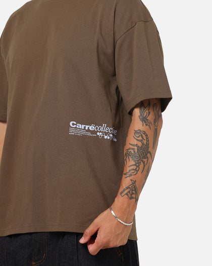 Carre Research T-Shirt Brown
