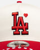 New Era Los Angeles Dodgers 'Royal Flush' 9FORTY A-Frame Snapback White/Red