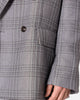 MNML Double Breasted Suit Jacket Black/Grey