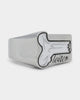 Loiter Breaking Bones Ring Silver/Black