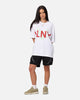 The Anti Order Echo Spray Drop Shoulder T-Shirt White