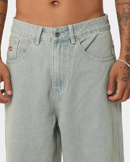 X-Large Bull Denim 91 Pants Dirty Bleach
