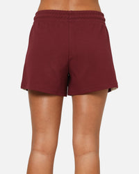 Puma Women's T7 Pintuck Shorts Ruby
