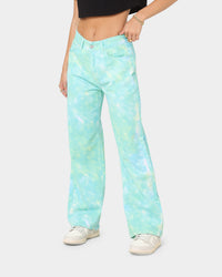 XXIII Women's Tallula Tie Dye Jeans Green