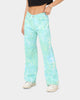 XXIII Women's Tallula Tie Dye Jeans Green