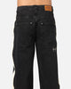 Saint Morta Amplus Sidewinder Jeans Black/Off White