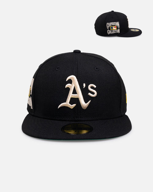 New Era Oakland Athletics 'Wool' 59FIFTY Fitted Black