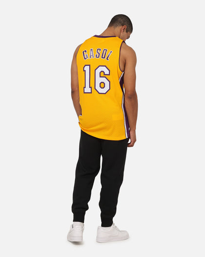 Mitchell & Ness Los Angeles Lakers Pau Gasol 09-10 Swingman Jersey Light Gold