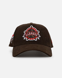 New Era Texas Rangers 'Walnut Cord' 9FORTY A-Frame Corduroy Snapback Walnut