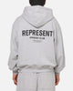 Represent Owners Club Zip Hoodie Ash Grey
