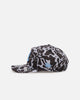 New Era Atlanta Braves 'Brushed Cotton' 19TWENTY Strapback Black/Light Blue