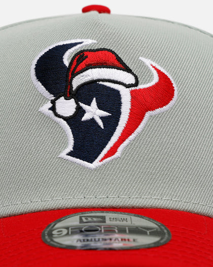 New Era Houston Texans 'All I Want For Christmas' 9FORTY A-Frame Snapback Green/Red