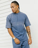 American Thrift Short Sleeve T-Shirt Washed Blue