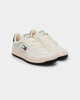 Tommy Jeans Basketball Canvas Mixed Texture Trainers Ivory
