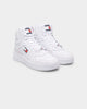 Tommy Jeans Mid Cut Basketball Trainers White