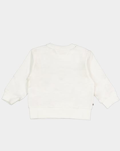 Tommy Hilfiger Kids' Baby Fun Logo Crewneck Set White