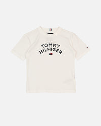 Tommy Hilfiger Kids' Flag T-Shirt White