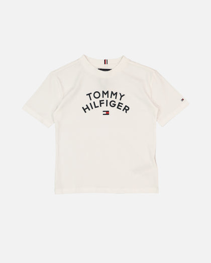 Tommy Hilfiger Kids' Flag T-Shirt White