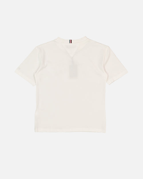 Tommy Hilfiger Kids' Flag T-Shirt White