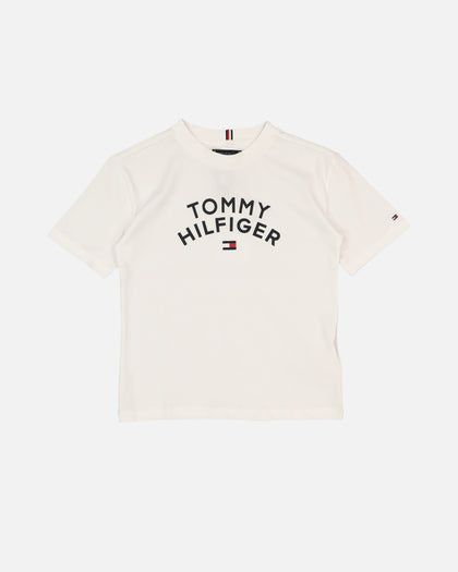 Tommy Hilfiger Kids' Flag T-Shirt White