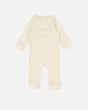 Tommy Hilfiger Infants' Baby Curved Monotype Coverall Ancient White