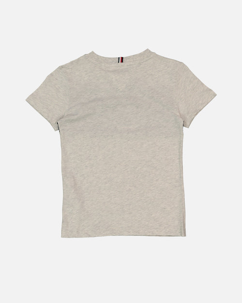 Tommy Hilfiger Kids' Colour Block T-Shirt New Light Grey