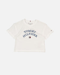 Tommy Hilfiger Kids' Flag T-Shirt White