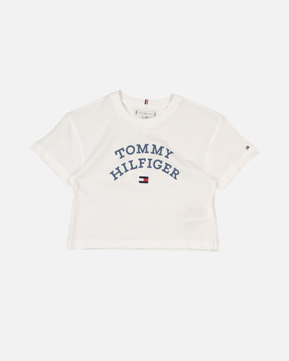 Tommy Hilfiger Kids' Flag T-Shirt White
