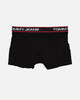 Tommy Jeans 3 Pack Trunks Black