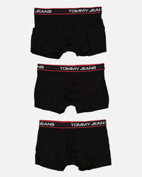 Tommy Jeans 3 Pack Trunks Black