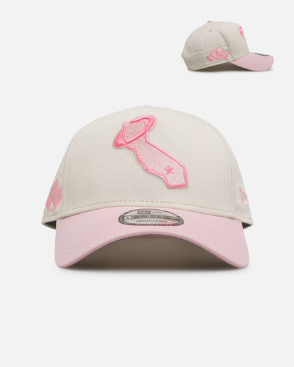 New Era California Angels 'Lover's Club' 9FORTY A-Frame Snapback Chrome