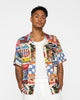 The New Establishment X Nascar CMS Program Resort Button Up Shirt Multi