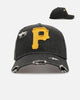 New Era Pittsburgh Pirates 'Distressed Denim 2.0' 9FORTY A-Frame Strapback Black