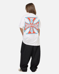 West Coast Choppers 80's Chiseled Logo T-Shirt White
