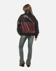 Ed Hardy Voltage Bomber Jacket Black/Burgundy