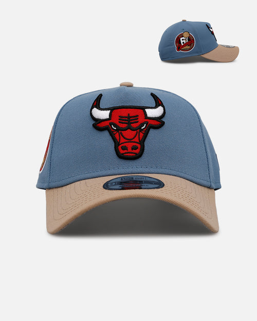 New Era Chicago Bulls 'Easy Breezy' 9FORTY A-Frame Snapback Blue/Tan