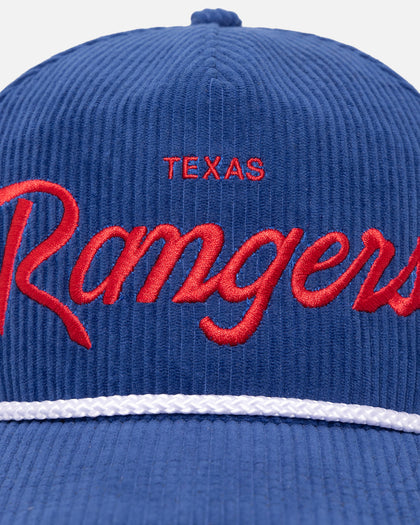 47 Brand Texas Rangers 'MLB Opening Day' Corduroy Crossrope Hitch Snapback Royal