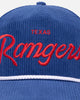 47 Brand Texas Rangers 'MLB Opening Day' Corduroy Crossrope Hitch Snapback Royal