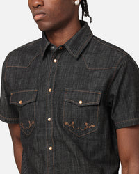 Saint Morta Rodeo Denim Shirt Black