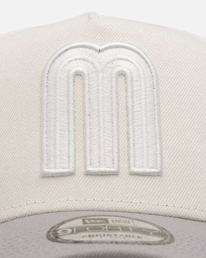 New Era Mexico National Baseball Team 'Too Clean' 9FORTY A-Frame Snapback Chrome