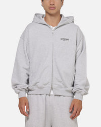 Represent Owners Club Zip Hoodie Ash Grey