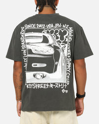 Key Street Twotone T-Shirt Black Wash