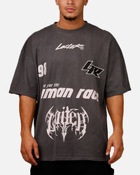 Loiter Racer T-Shirt Charcoal