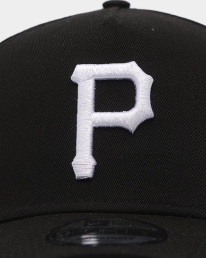 New Era Pittsburgh Pirates 9FORTY A-Frame Snapback Black/White