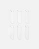 Nike Everday Cotton Cushioned Crew Socks 6 Pack White/Black