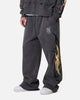 MNML Gold Foil Tribal Sweatpants Washed Black